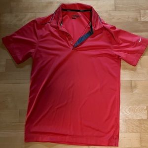 Nike Men’s Red Golf Polo